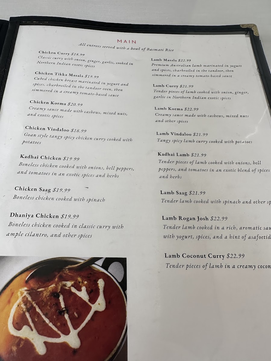 Menu Namaste Indian & Nepalese Cuisine-9